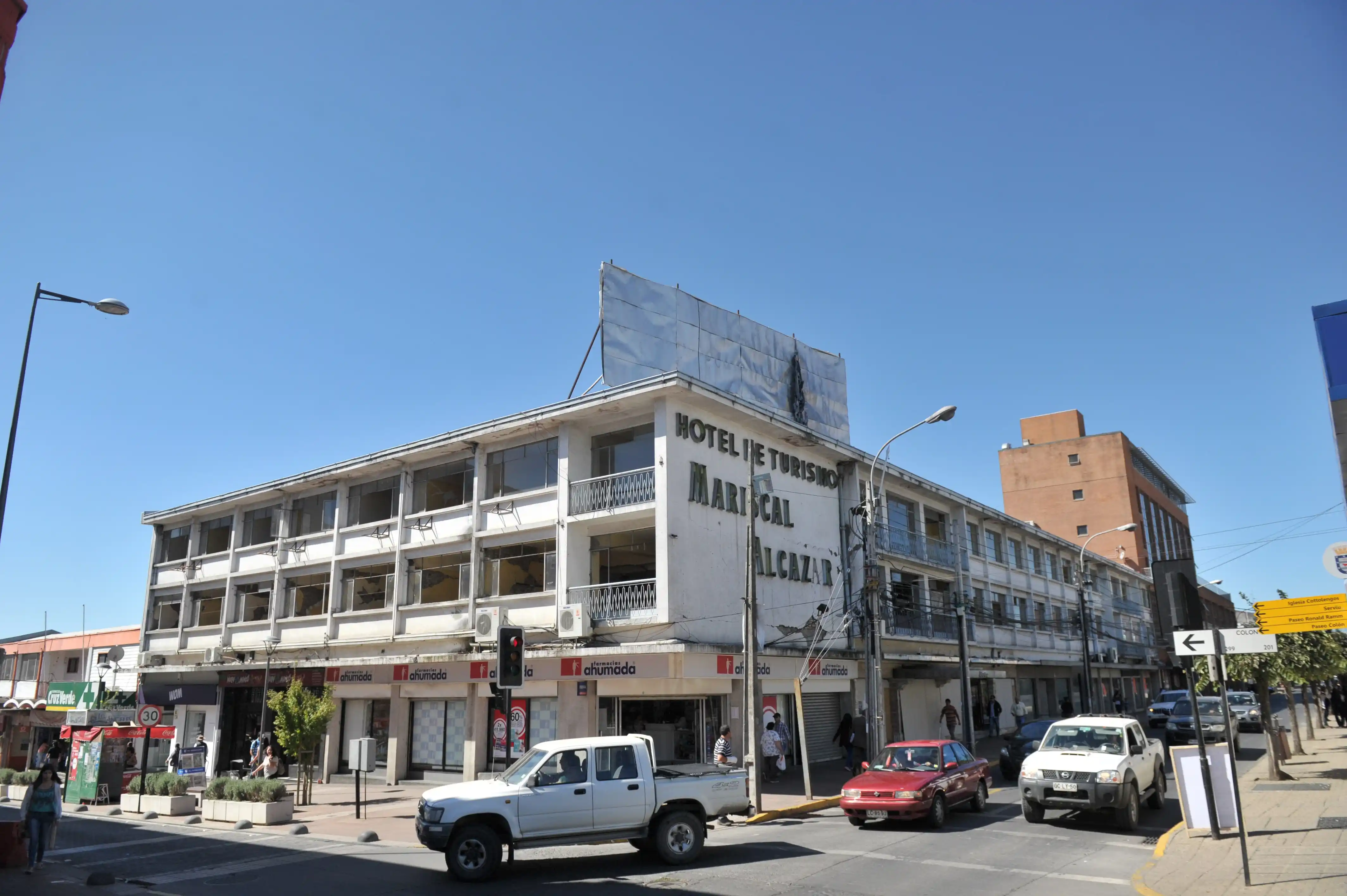 Edificio Alcázar como hotel